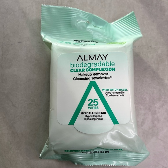 ALMAY Biodegradable Clear Complexion Makeup Remover Cleansing Towelettes. - Picture 2 of 4